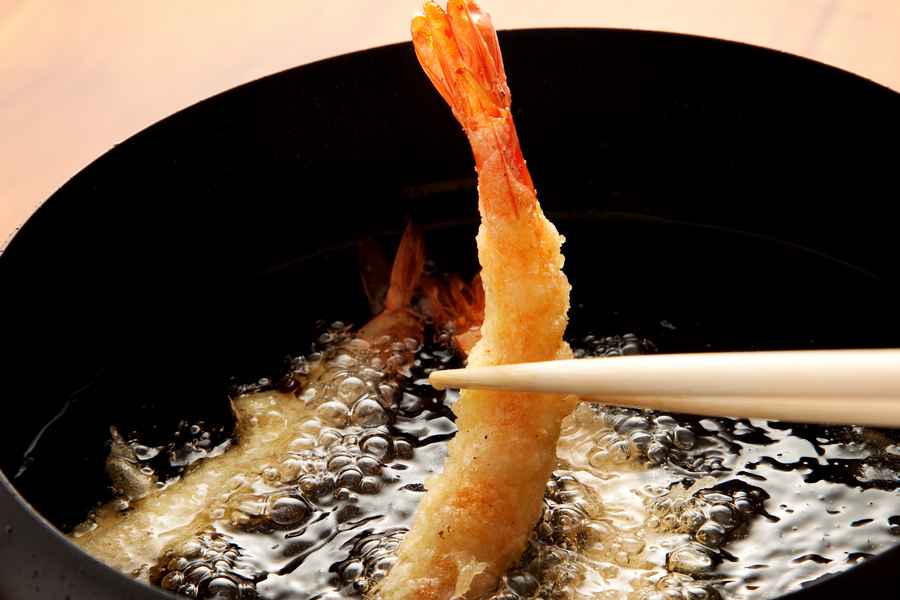 Stegning af Ebi Tempura