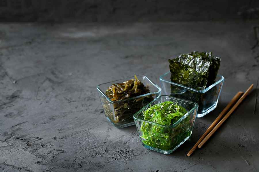 Hvad er forskellen mellem Kombu og Nori til Sushi?