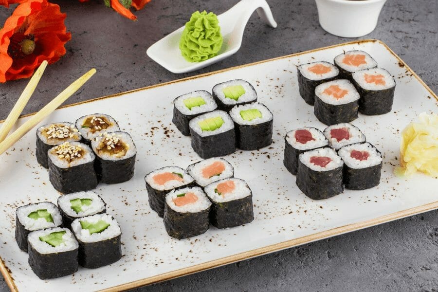 Relaterede spørgsmål til Maki Sushi ruller