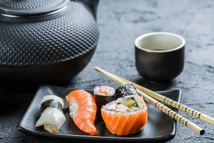 Den traditionelle måde at spise Sushi på