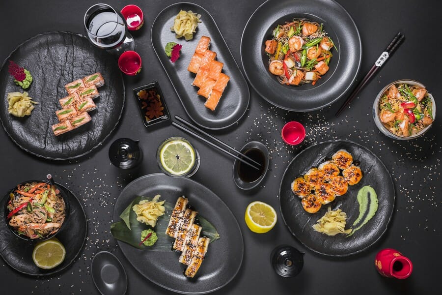 Nybegynders japanske ingredienser og sushi ordliste